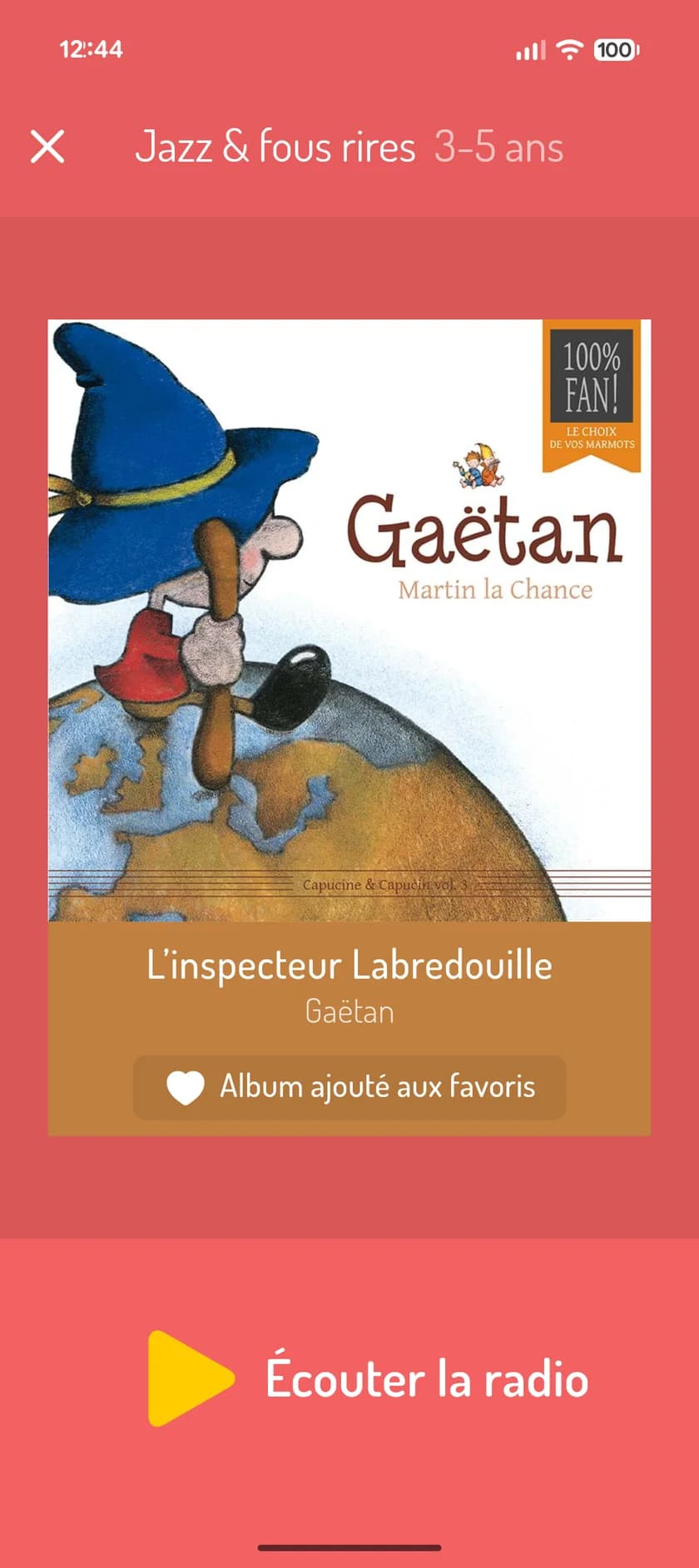 L’appli munki sur un téléphone