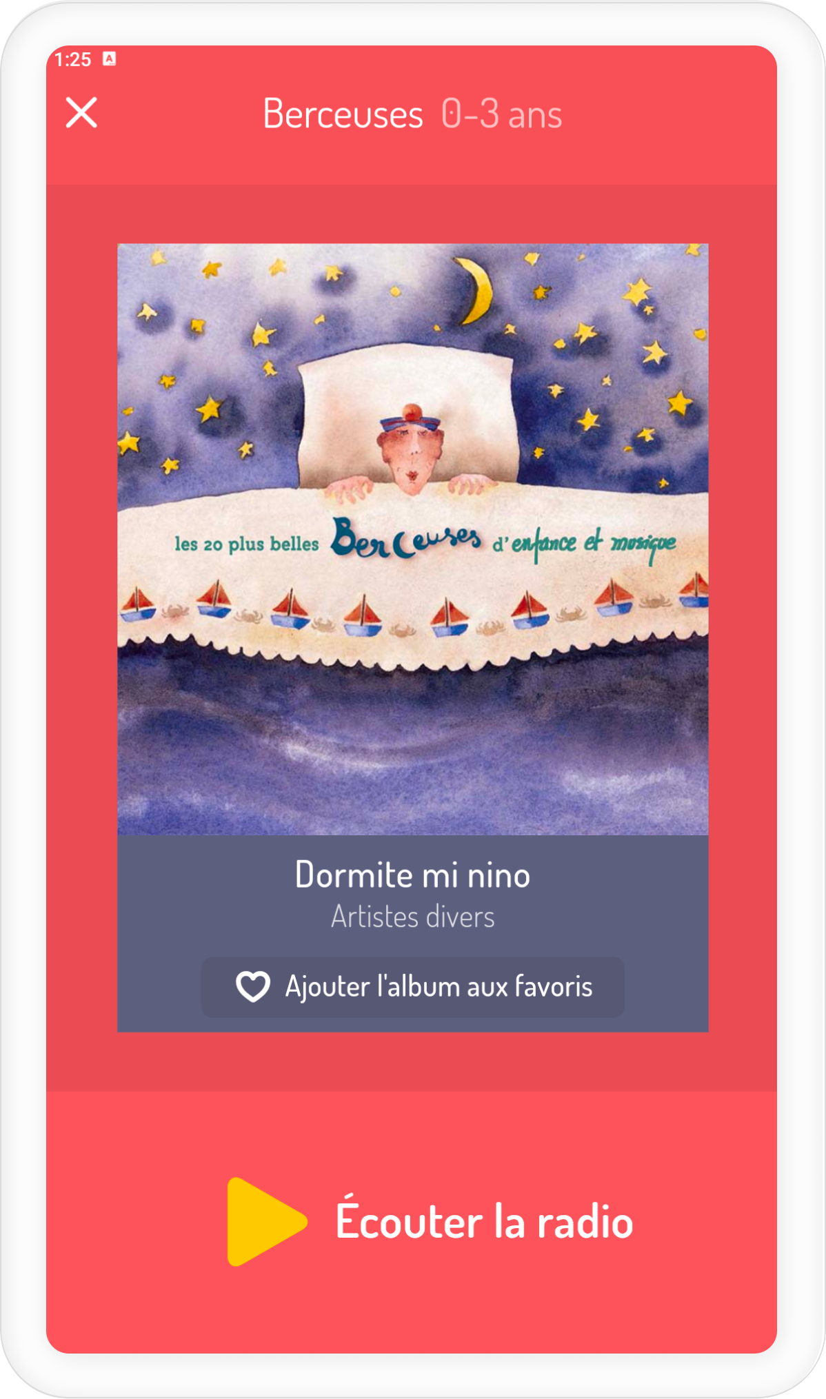 La radio Berceuses